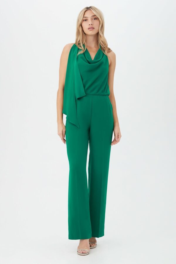 Trina Turk Momo Jumpsuit / Emerald