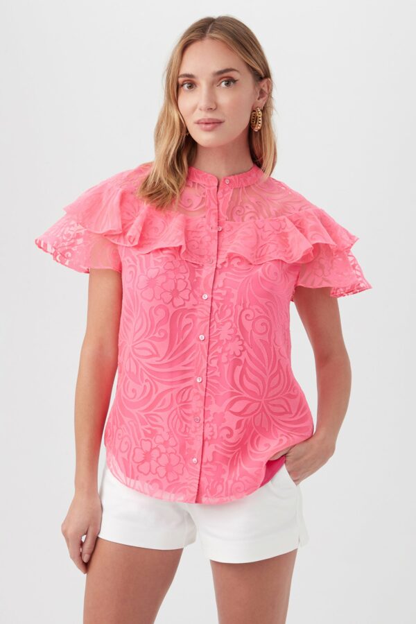 Trina Turk Beachfront Top / Papillon Pink