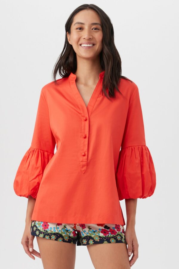 Trina Turk Freshwater Top / Ferry Red