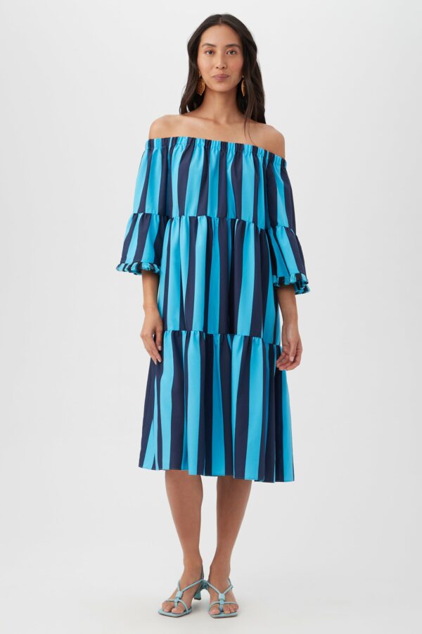 Trina Turk Latitude Dress / Below Deck Blue/Indigo