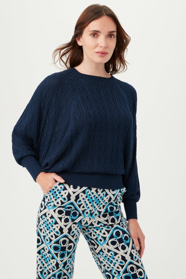 Trina Turk Blue Cove Pullover / Indigo