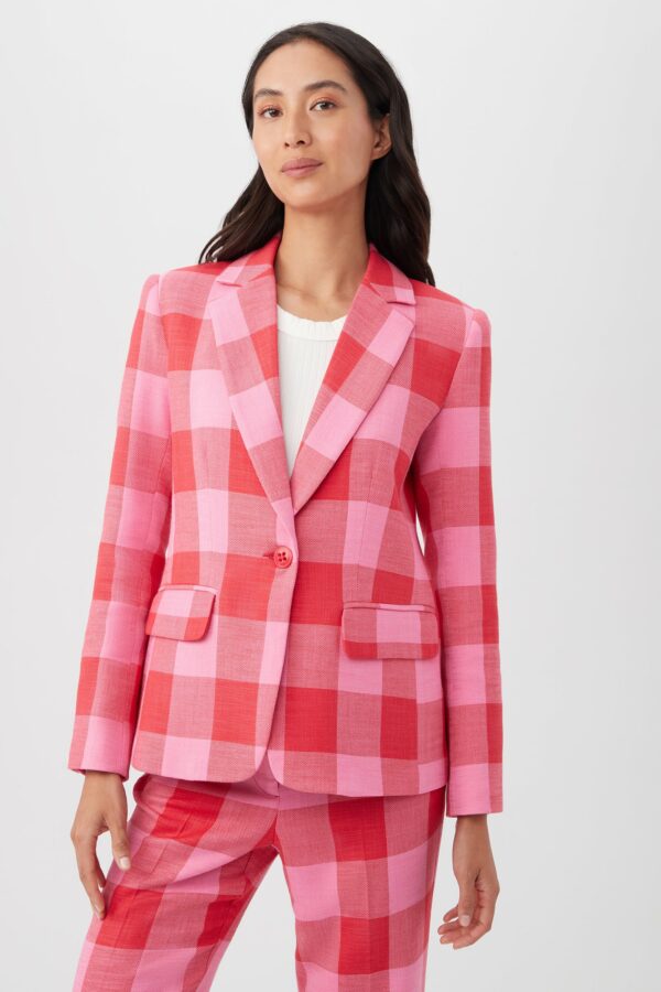 Trina Turk Habanero Blazer / Torch/Desert Rose