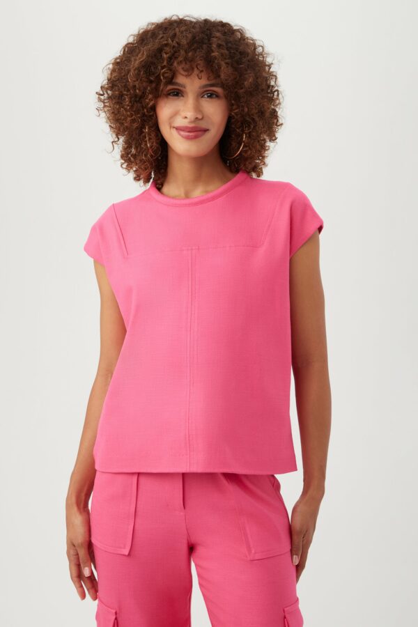 Trina Turk Field Top / Pink Paradise