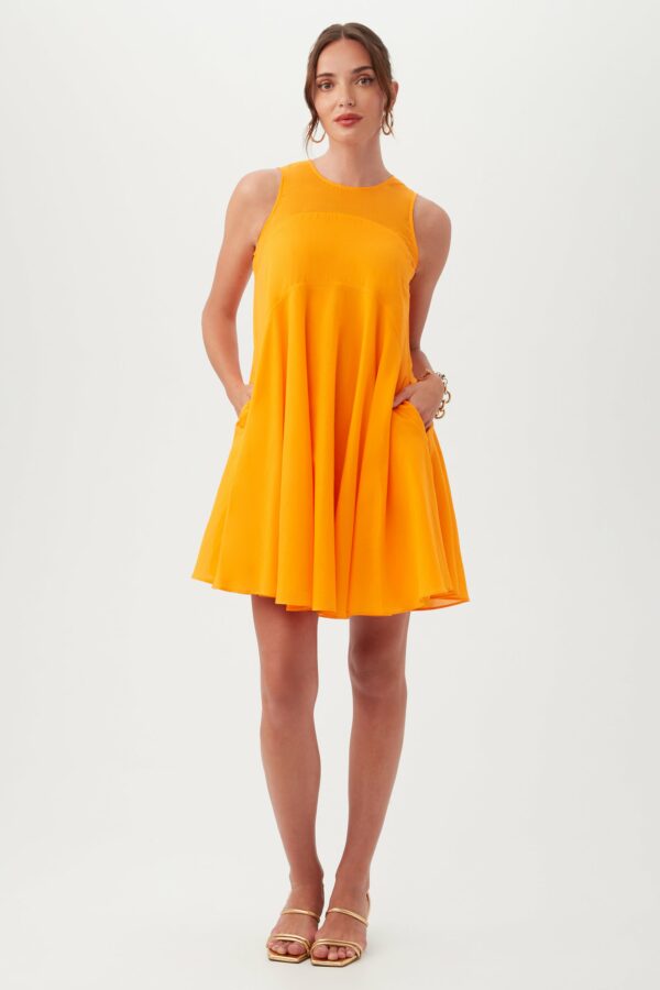 Trina Turk Mauvie Dress / Florida Orange