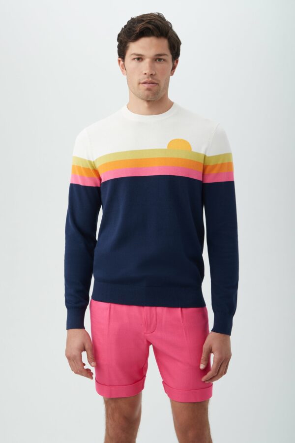 Mr Turk Romero Crewneck / Ink Multi