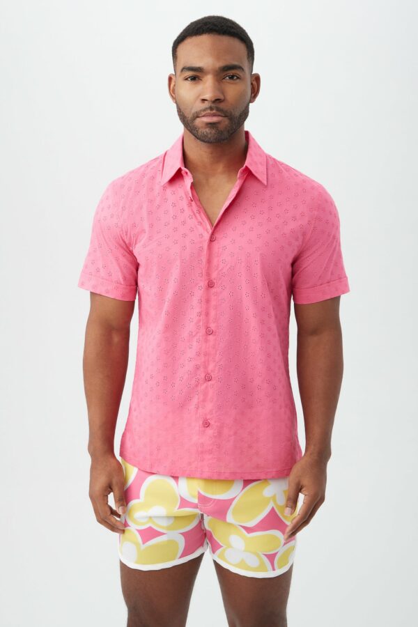 Mr Turk Branson Shirt / Pink Paradise