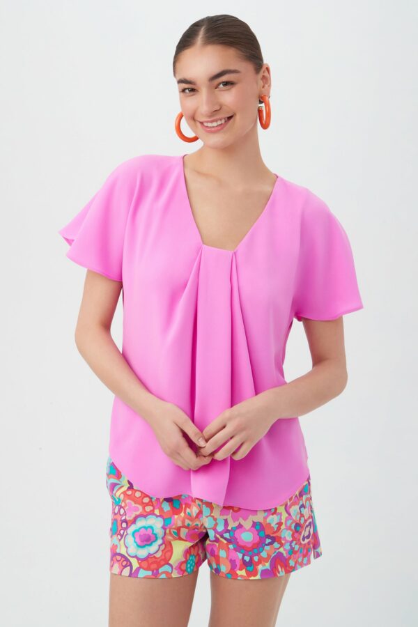 Trina Turk Limoncello Top / Piazza Pink