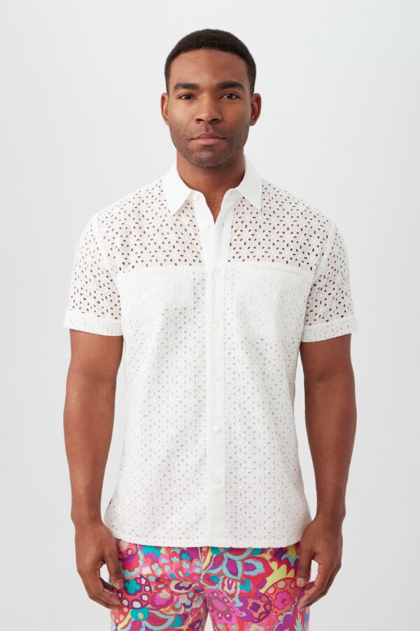 Mr Turk Laszlo Shirt / White