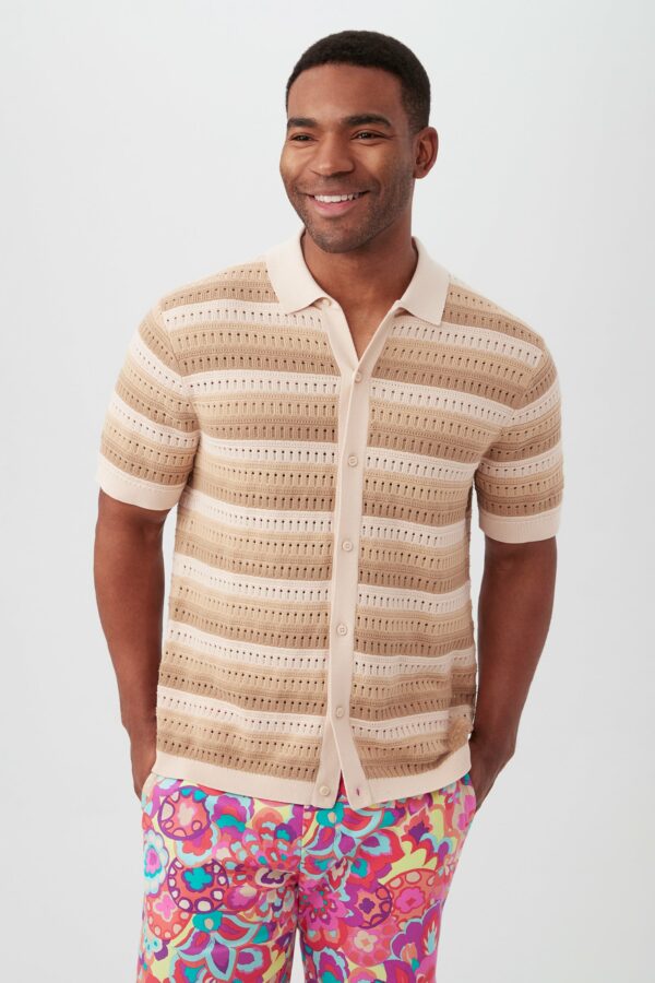 Mr Turk Logan Short Sleeve Polo / Multi