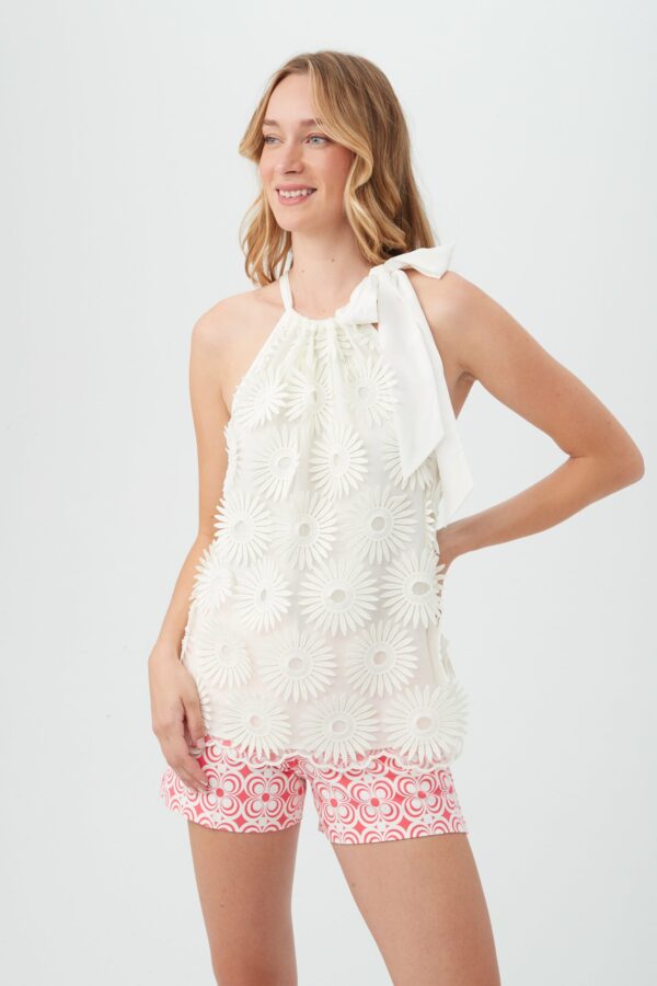 Trina Turk Mirai Top / Whitewash