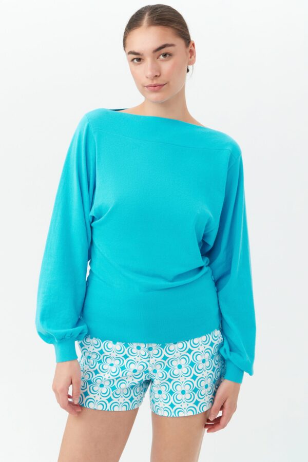 Trina Turk Ramona 2 Sweater / Blue Grotto