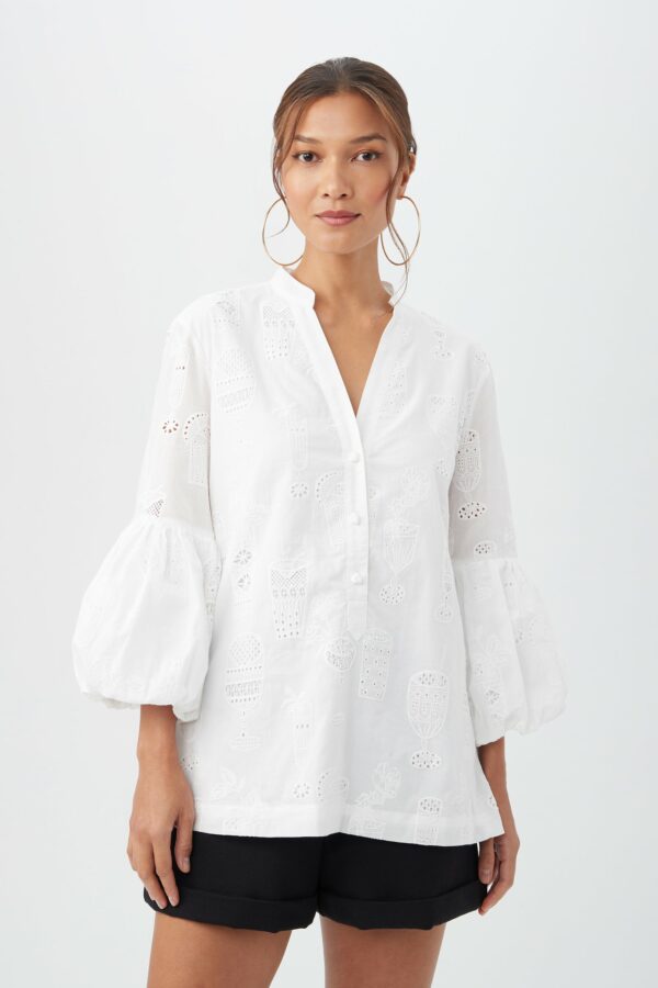 Trina Turk Freshwater Top / Whitewash