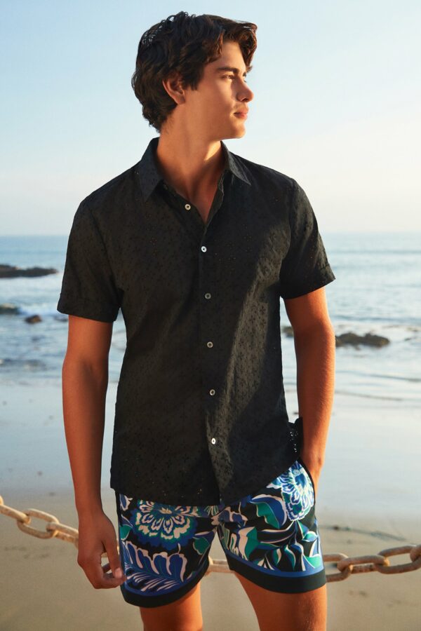 Mr Turk Branson Shirt / Black