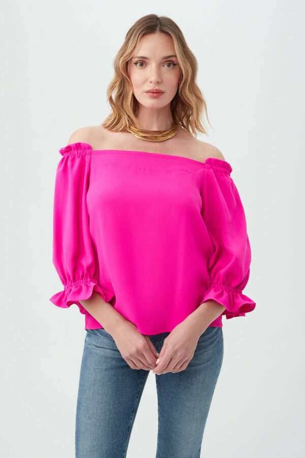 Trina Turk Equinox Top / Trina Pink