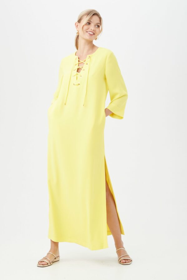 Trina Turk Catamaran 2 Dress / Citron