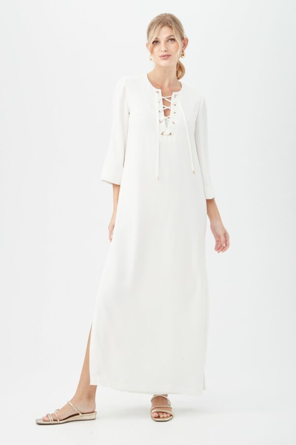 Trina Turk Catamaran 2 Dress / Whitewash