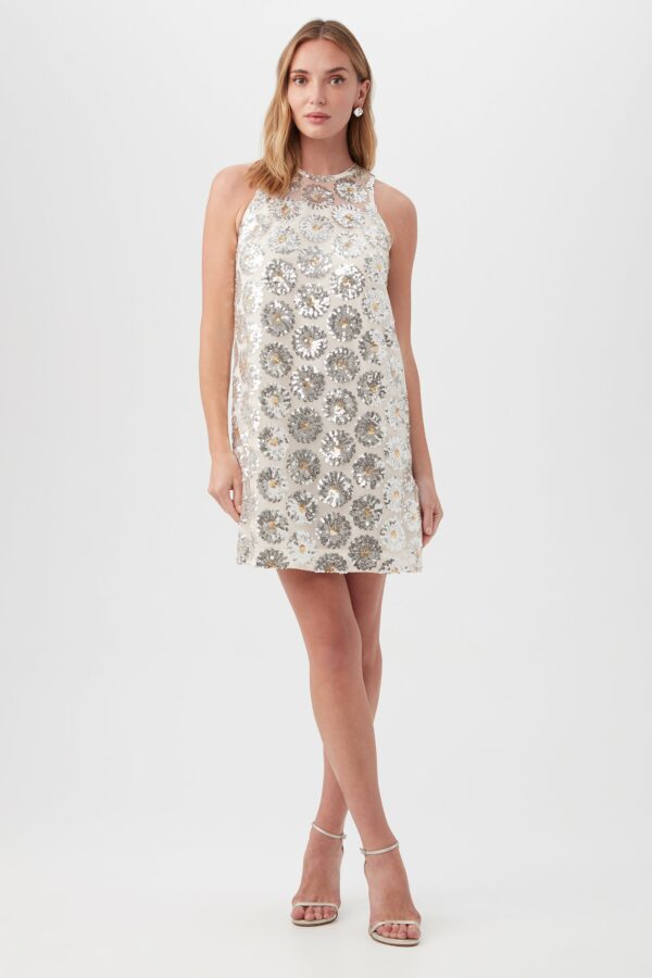 Trina Turk Johana Dress / Silver