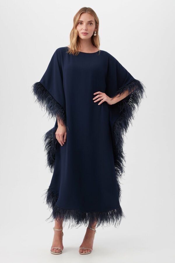 Trina Turk Neena Caftan Dress / Indigo