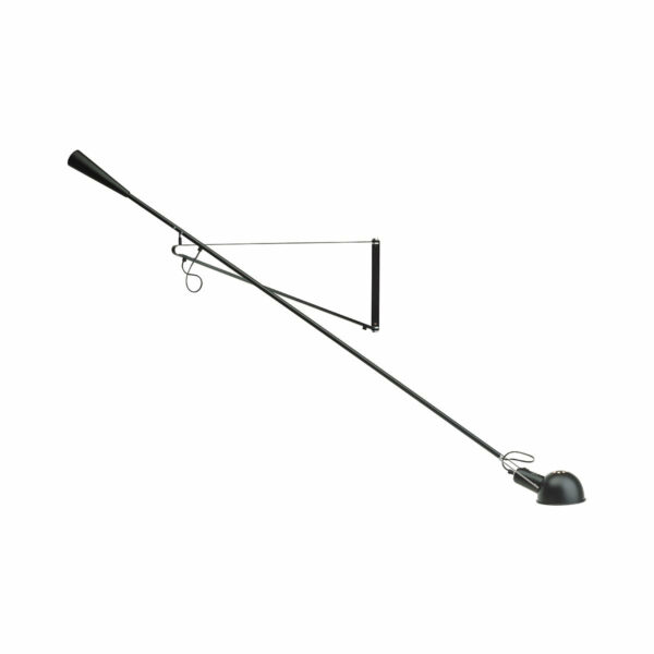 Flos | 265 Wall Mounted Swing Arm Lamp - Black