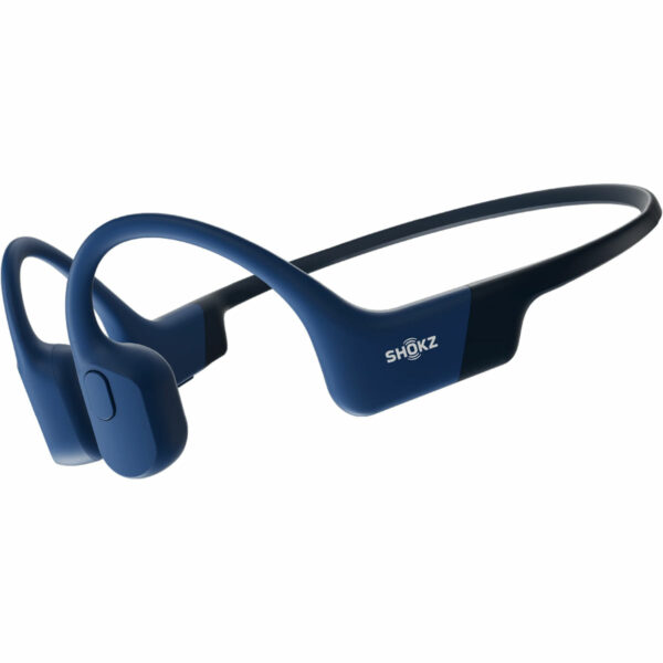 Aftershokz | Shokz Openrun Bone Conduction Open-Ear Headphones | Blue | OS