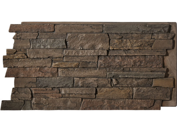 Barron Designs Dakota Dry Stack Faux Stone Wall Panel | Earth