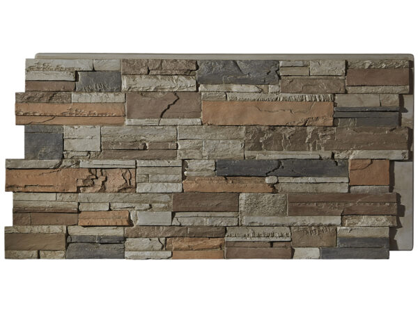 Barron Designs Kentucky Dry Stack Faux Stone Wall Panel | Motley Gray