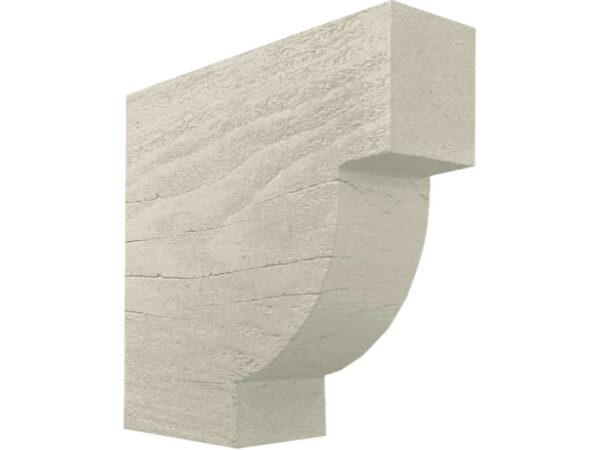 Barron Designs Coarse Sawn Faux Wood Corbel - 4"x12"x12" - Crown | Unfinished