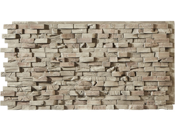 Barron Designs End Grain Faux Wood Wall Panel | Seaside