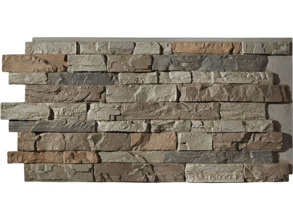 Barron Designs Nevada Dry Stack Faux Stone Wall Panel | Motley Gray