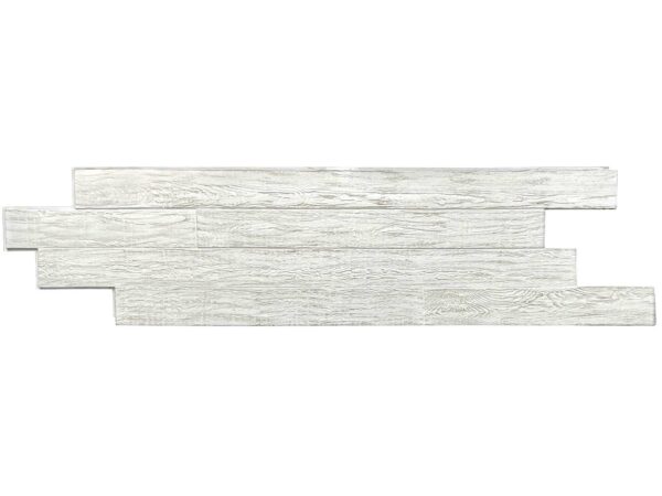 Barron Designs Reclaimed Shiplap Faux Barn Wood Wall Panel - Extra-Long | Washed Wood