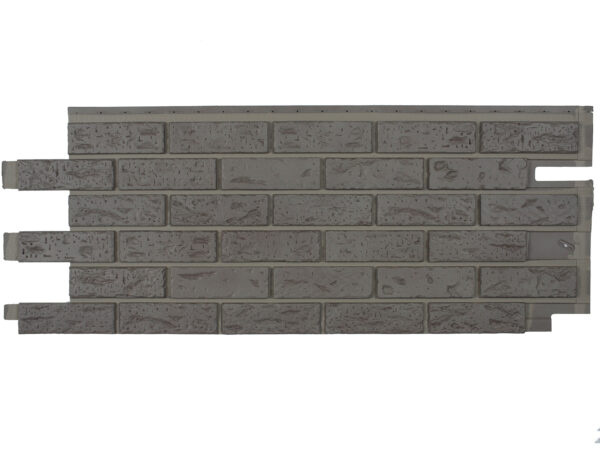 Barron Designs NovikBrick HL Faux Brick Siding - Case of 9 | Gray Black Blend