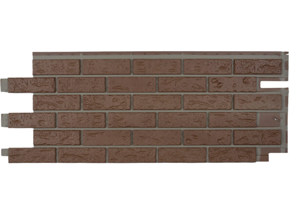 Barron Designs NovikBrick HL Faux Brick Siding - Case of 9 | Red Used Blend