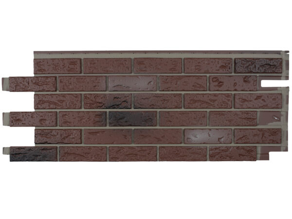 Barron Designs NovikBrick HL Faux Brick Siding - Case of 9 | Old Red Blend