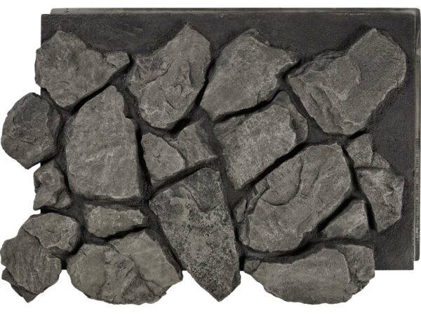 Barron Designs Anson Fieldstone Faux Stone Wall Panel - Tall | Graphite