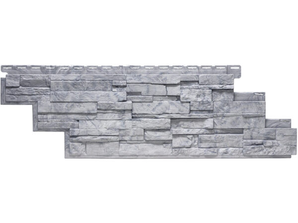 Barron Designs NovikStone DS Dry Stack Faux Stone Siding Panels- Case of 10 | Grigio