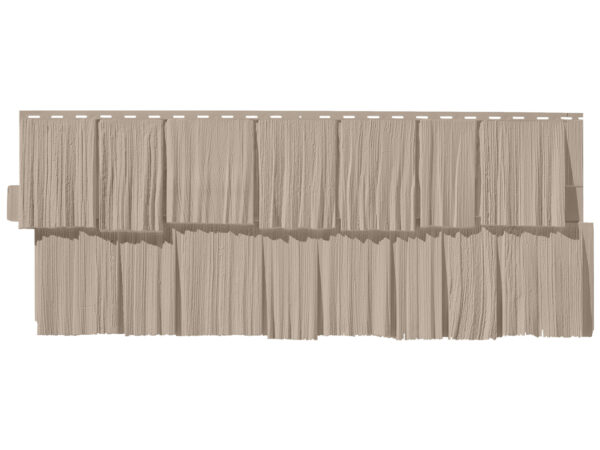 Barron Designs NovikShake HS Hand-Split Shake Siding Panels - Case of 9 | Sandstone