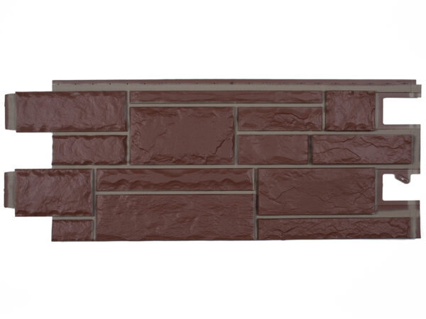 Barron Designs NovikStone HC Hand-Cut Faux Stone Siding - Case of 9 | Mountain Blend