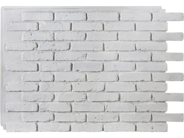 Barron Designs Old Chicago Faux Brick Wall Panel - Tall | Glacier