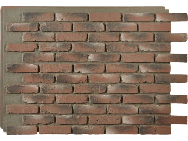 Barron Designs Old Chicago Faux Brick Wall Panel - Tall | Antique Brick