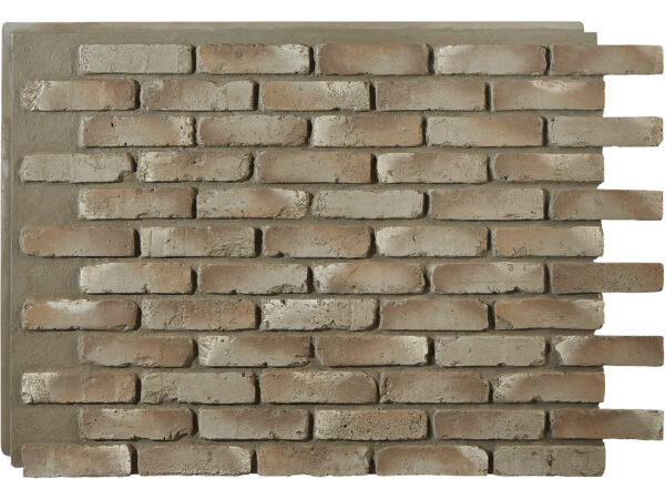 Barron Designs Old Chicago Faux Brick Wall Panel - Tall | Dusky Evening