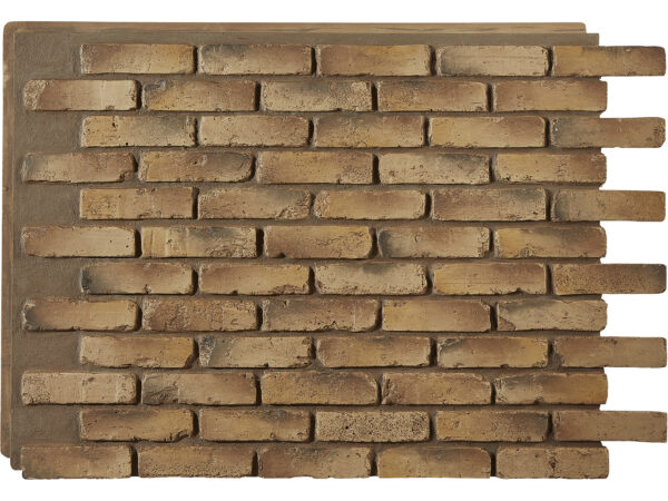 Barron Designs Old Chicago Faux Brick Wall Panel - Tall | Mocha