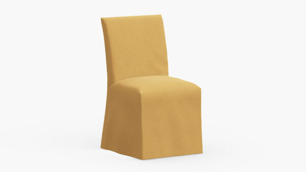 The Inside | Slipcovered Dining Chair | French Yellow Linen