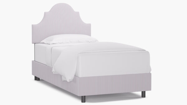 The Inside | Regency Bed | Pink Classic Ticking Stripe