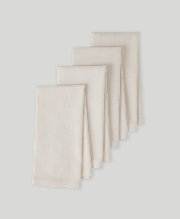 PACT Apparel | Home Sea Salt Linen Napkins 4-Pack1S