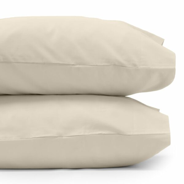 Jennifer Adams Inc | 400 Thread Count 2 Piece Cotton Sateen Pillowcase (Birch)