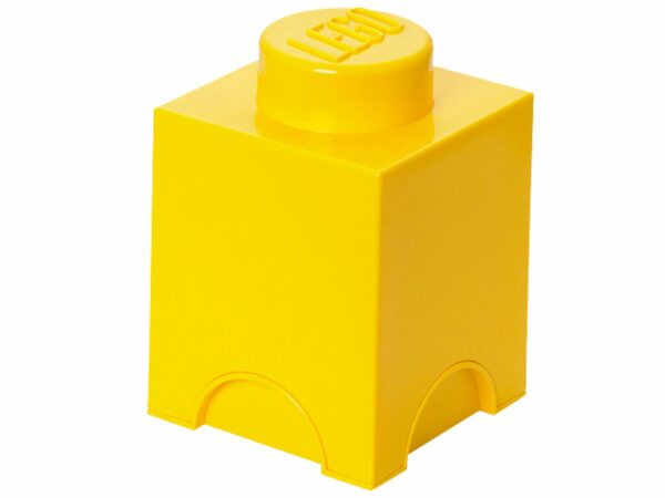 Lego | 1-stud Yellow Storage Brick