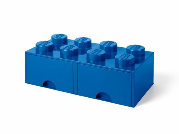 Lego | 8-stud Bright Blue Storage Brick Drawer