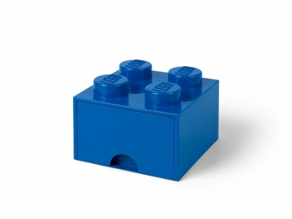 Lego | 4-stud Bright Blue Storage Brick Drawer