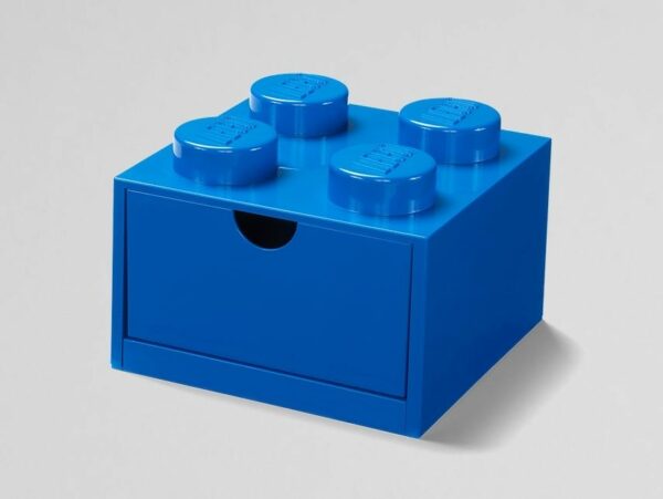 Lego | 4-Stud Blue Desk Drawer