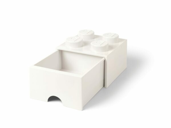 Lego | 4-Stud Brick Drawer - White